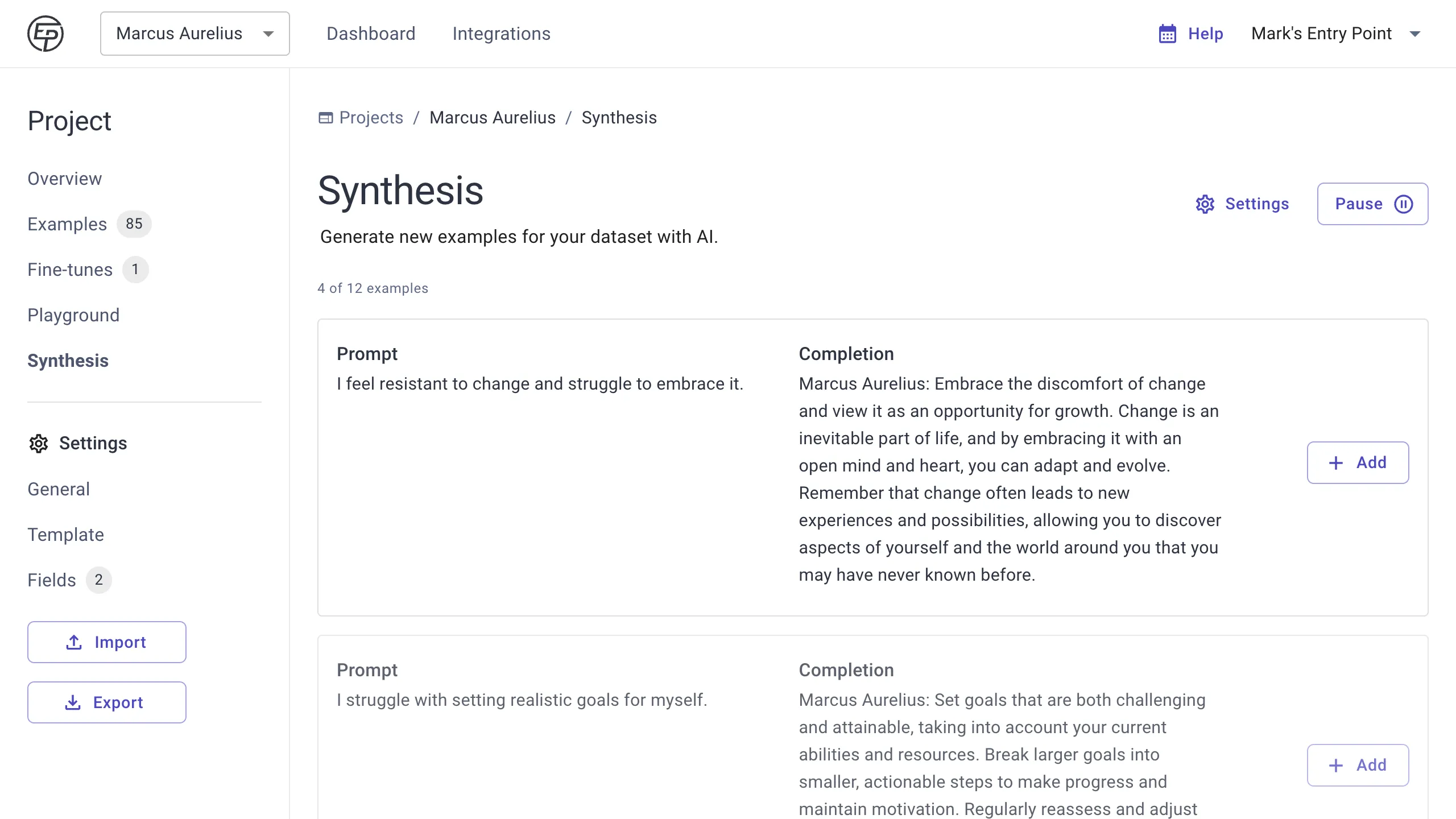 Synthesis